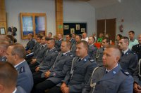 policjanci raciborscy na uroczystym apelu