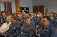 policjanci raciborscy na uroczystym apelu