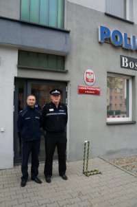 Angielscy policjanci z wizytą w raciborskiej komendzie policji