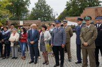 Komendant Powiatowy Policji w Raciborzu na pikniku militarnym