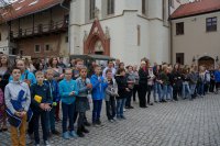 goście na pikniku militarnym w Raciborzu