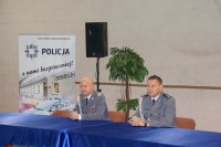 Komendant Wojewódzki Policji w Katowicach z nowym komendantem raciborskiej policji