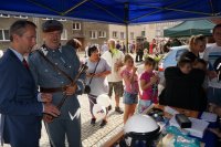 Marszałek Józef Piłsudski odwiedził raciborskich policjantów na pikniku