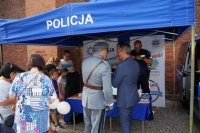 Marszałek Józef Piłsudski odwiedził raciborskich policjantów na pikniku