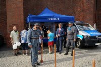 Marszałek Józef Piłsudski odwiedził raciborskich policjantów na pikniku