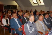 Na sali konferencyjnej Zamku Piastowskiego w Raciborzu siedzą zaproszeni goście i ich rodziny