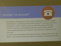 Spotkanie z seniorami i pogadanka na temat bezpieczeństwa i sposobów działania oszustów