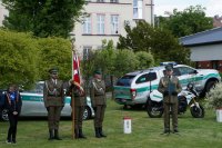 Poczet sztandarowy Straży Granicznej