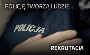 Baner rekrutacja do Policji