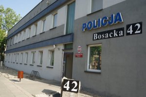 Obrazek widok komendy policji w Raciborzu