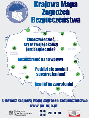 Awatar krajowej Mapy Zagrożeń |Bezpieczeństwa