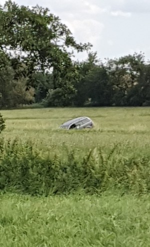 na zdjęciu unieruchomiony pojazd