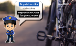na zdjęciu napis międzynarodowe święto roweru
