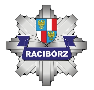 na zdjęciu logo policji racibórz