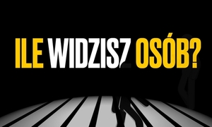 na zdjęciu napis ile widzisz osób