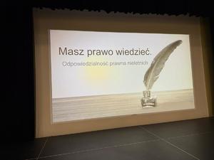 NA ZDJECIU SLAD ODNOSNIE ODPOWIEDZIALNOSCI NIELETNICH