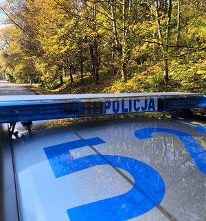na zdjęciu sygnały policyjne
