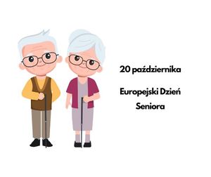 na zdjęciu grafika przedstawiająca dziadka i babcie