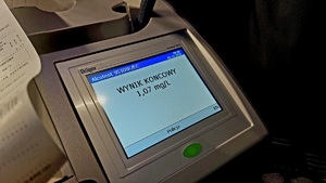 na zdjęciu urządzenie do badania trzeźwości