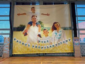 na zdjęciu plakat patrol profilaktyczny