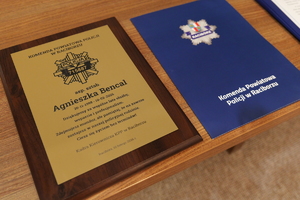 na zdjęciu tabliczka pamiątkowa