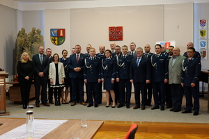 na zdjęciu wszyscy uczestnicy uroczystości zdjęcie grupowe