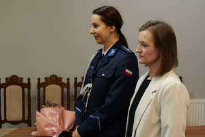 na zdjęciu prowadzące uroczystość