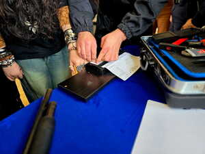 na zdjęciu policjanci na dniach otwartych