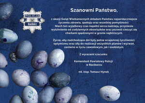 na zdjęciu kartka świąteczna