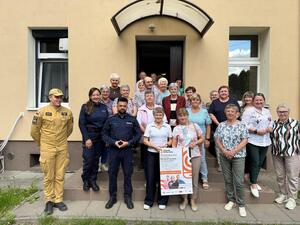 na zdjęciu uczestnicy spotkania