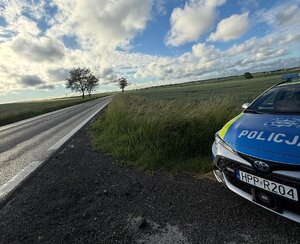 na zdjęciu radiowóz