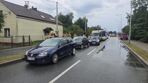 NA ZDJECIU ZDARZENIE DROGOWE